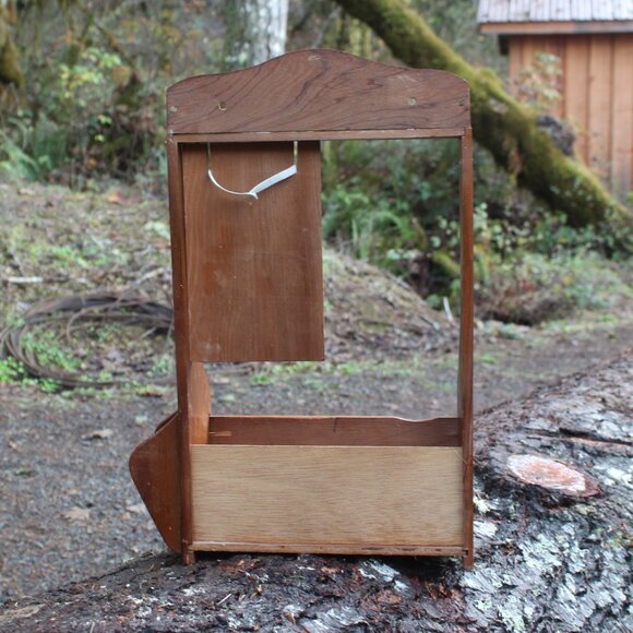 🌸VTG Mail & Key Holder - Practical Wall Station with Cork Board - Picture 2 of 12